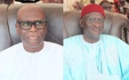 LAMBAYE – Birima Mangara accueille l’ancien maire- Apr Cheikh Ndiaye et, tout en gardant espoir. confie que «  le pays va mal ».