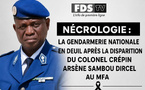 Nécrologie : Décés du Colonel Crépin Arsène Sambou, Directeur du Contrôle des Études et de la Législation au Ministère des Forces Armées