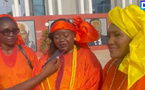 Mobilisation des Sonatéliennes à la Marche des Linguères : "Orange connecte les cœurs avec sa technologie ..." (Alimatou Mbaye, Directrice des Ventes Orange)