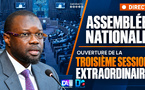 🛑 DIRECT – Assemblée nationale : ouverture de la troisième session extraordinaire