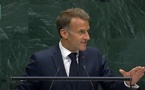 Macron se prononce sur la question palestinienne devant l'ONU : « Quelle est notre crédibilité si nous restons inactifs face à Gaza »