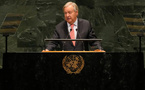 Assemblée générale de l’ONU: dans son discours d’adieu, Antonio Guterres prône un Conseil de sécurité ouvert à l'Afrique