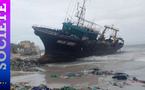 Six navires échoués à Hann : le réveil brutal des pêcheurs après une nuit de forte houle
