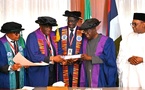 Cinquantenaire- Abuja : Le WACP décerne un diplôme honorifique au Président de la République du Nigéria Bola Ahmed Tinubu.