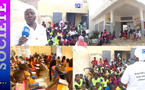 Kaolack / Après-midi récréatif d'Enda Jeunesse Action : Les enfants des groupes de base de quartiers à l'école de la santé mentale