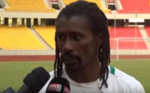Aliou CISSE Coach des lions " on espére une bonne opposition contre le Congo . (vidéo)