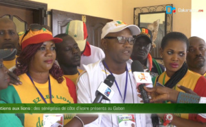 Can des supporters des Lions : Des sénégalais de Côte d’Ivoire font le déplacement au Gabon