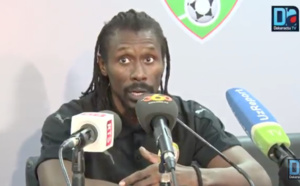 Aliou Cissé : "J'ai choisi cette équipe qui a joué aujourd'hui pour donner plus de temps de jeu à certains joueurs"
