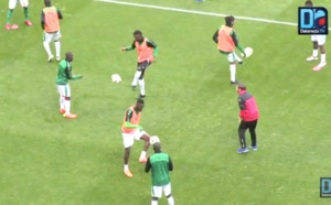 Sénégal/Bosnie-Herzégovine : Les deux équipes à l'échauffement