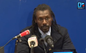 [REPLAY] Revivez la conférence de presse d’après match du coach Aliou Cissé