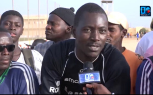 Coupe du monde 2018 / 1ère séance d'entraînement à Saly : Le 12ème Gaïndé à fond derrière les Lions. 