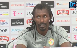[REPLAY - Osijek (CROATIE)] Revivez la conférence de presse d’après match du coach Sénégalais , Aliou Cissé