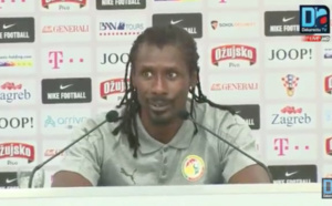 Aliou Cissé se plaint de l'arbitrage : "Un match international joué en Croatie et arbitré par des arbitres Croates, on savait qu'ils allaient plus être de leur côté"