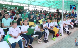 Deuxième séance d’entraînement des Lions à Kaluga : des centaines de jeunes au rendez-vous