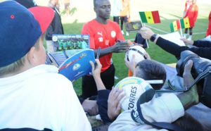 Deuxième  galop : Sadio Mané offre du spectacle aux jeunes de Kaluga