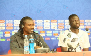 Les images de la conférence de presse de Aliou Cissé et de l'entraînement de l'équipe nationale au stade du Spartak de Moscou
