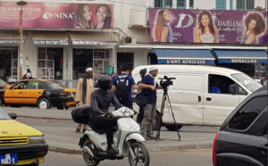 3 jours avant le match contre le Sénégal, des journalistes japonais envahissent le centre-ville de Dakar