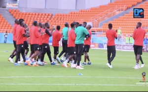 Pas d'entraînement au stade de Samara pour les Lions à la veille du match contre la Colombie