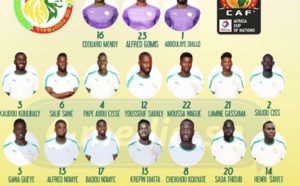 CAN 2019 : Aliou Cissé a publié sa liste de 23 joueurs, Santy Ngom et Sidi Sarr retirés du groupe !
