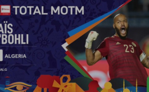 Homme du match : Le gardien des Fennecs Raïs M’Bolhi meilleur joueur de la finale Sénégal-Algérie (0-1)