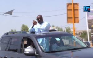 (REPORTAGE PHOTOS) Le Président Macky Sall accueilli à Mbacké par les militants de Gallo Bâ, DG de Sogip.Sa