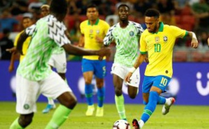 Amical : Le Nigeria accroche un Brésil rapidement privé de Neymar