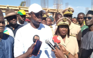 Kédougou/Sport : Le ministre du sport constate les 07 ans de retard de construction du stade régional et exige l'accélération des travaux.