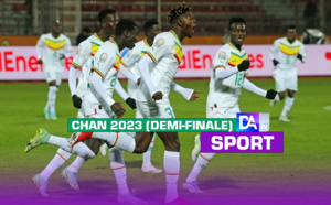 Chan 2023 (demi-finale) : Le Sénégal mène 1-0 contre Madagascar sur une superbe tête de Pape Diallo !