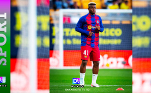 FC Barcelone : Le défenseur Mikayil Faye, en passe de prolonger son contrat et de rejoindre l’équipe A !