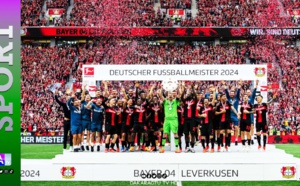 Bundesliga : Le Bayer Leverkusen boucle sa saison en mode « invincible » et soulève le trophée !