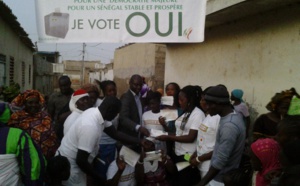 Fossar Banding Souané, Responsable APR et le mouvement « Sénégal And ak Macky » investissent la banlieue pour le « Oui »
