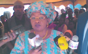 AÏDA M'BODJ À DINGUIRAYE : « Seuls ceux qui ont la corde au cou, les colonisés, voteront Oui »