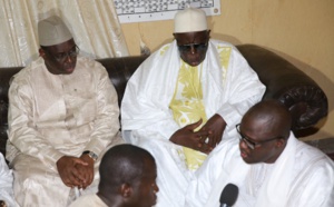 Visite de Macky Sall à Touba et Mbacké chez Serigne Cheikh Ahmadou Saï Mbacké et Serigne Abdoulaye Mbacké « Yallay bour »