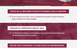 Mise à disposition d'un dossier spécial et d’un site de Fact-checking « Le Vrai-Faux du Référendum »