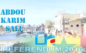 " Référendum 2016 " - La caravane d'Abdou Karim Sall en banlieue dakaroise