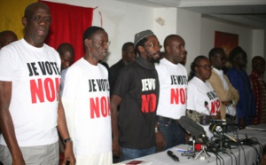 Clôture de la campagne du NON : Le front Ñaani Bañna" organise un grand concert vendredi à 17 h au terrain Acapes des Parcelles Assainies