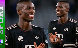 Ligue des champions:/ Nicolas Jackson brille avec le Bayern face à Bruges et marque un nouveau but .