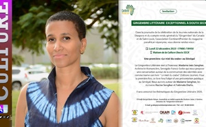 Gingembre Littéraire exceptionnel à l’honneur de Mme Inès Senghor à Douta Seck