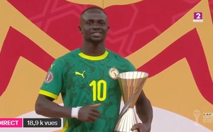 CAN 2025 – Sadio Mané élu meilleur joueur du tournoi