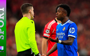 Vinicius Jr victime d’une insulte raciste lors de Benfica-Real Madrid