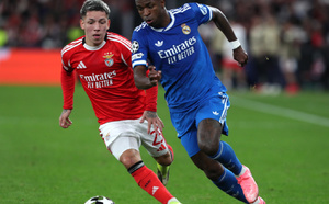 Propos présumés racistes: Prestianni suspendu, Benfica privé de son ailier face au Real Madrid