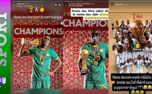 Forfait du Sénégal en finale de la CAN : les Lions réagissent avec colère et incompréhension