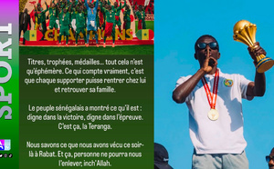 Sanctions de la CAF contre le Sénégal : Gana Guèye sort du silence