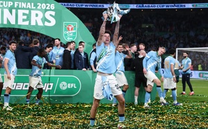 Manchester City sacré en FA Cup avec un doublé de O’Reilly qui scelle le sort d’Arsenal