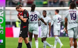 Italie : l'AC Milan sombre à domicile et dit adieu au titre