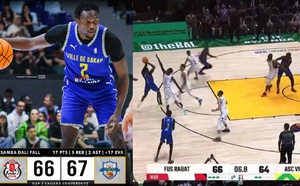 Basket-BAL : Samba Dali Fall climatise Rabat et offre la 1ere victoire à l’ASCVD