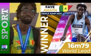 Championnats d'Afrique seniors d'athlétisme 2026 : Lys Mendy en argent, Amath Faye en bronze… le Sénégal brille à Accra