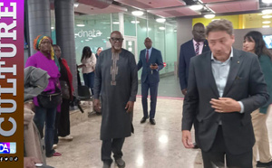 Suisse - Concert de la Journée de l’Afrique : un accueil chaleureux réservé aux artistes Ismaïla Lo, Mahawa Kouyaté et leurs musiciens à l’aéroport de Genève