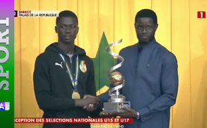 Les U15 face au Président Diomaye Faye : « Nous dedions cette victoire à toute la jeunesse … »