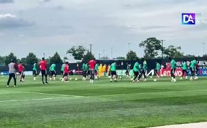 Séance d’entraînement des Lions avant le match contre la France : l’équipe en forme